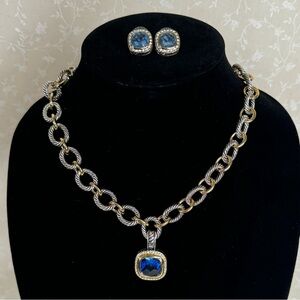 Premier Designs Cocktail Necklace with Earrings